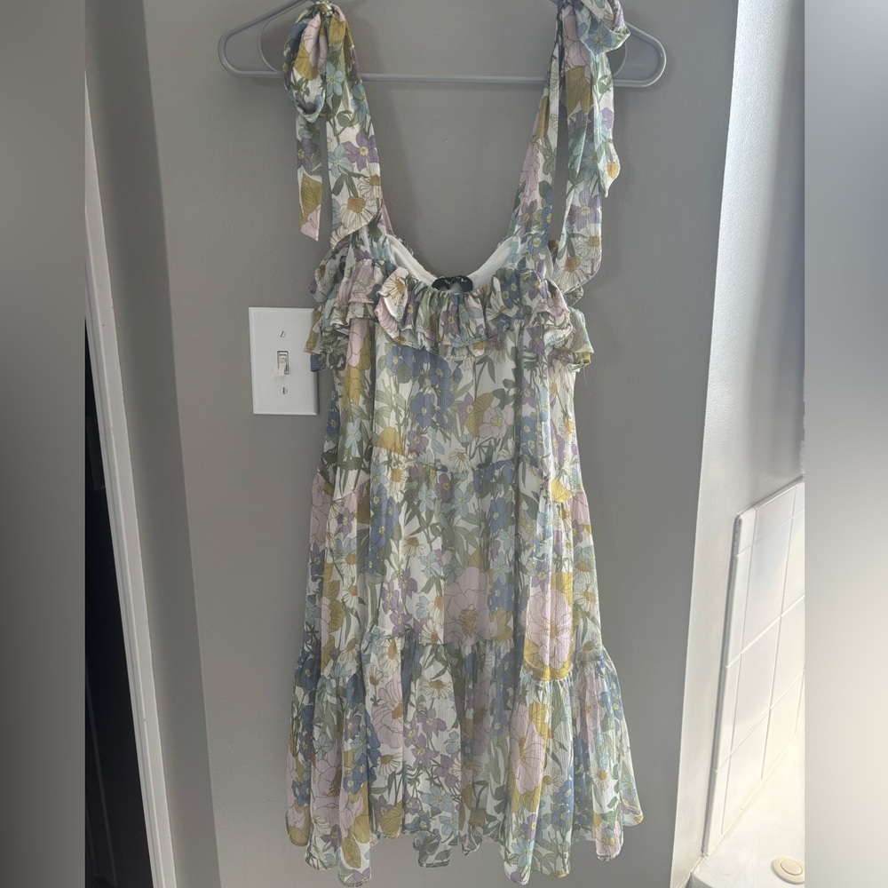 Floral Ruffle Sundress - Picture 3 of 3